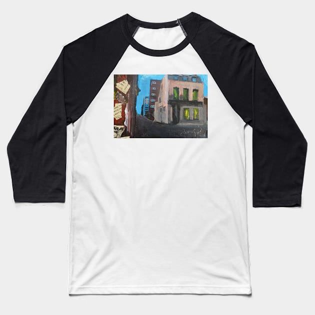 Old Public House In Hull, England Baseball T-Shirt by golan22may